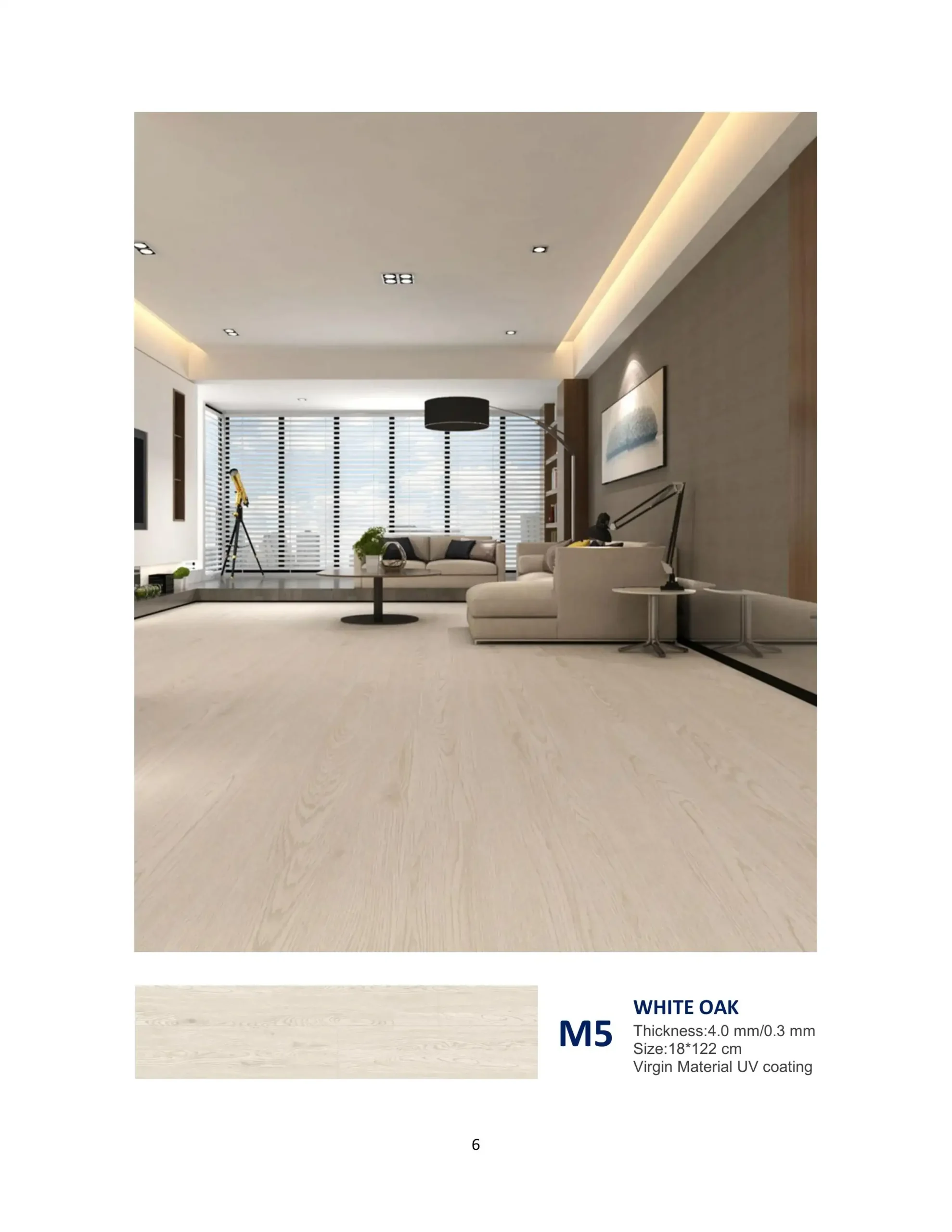 MARVEL SPC M5 WHITE OAK LANTAI VINYL PREMIUM