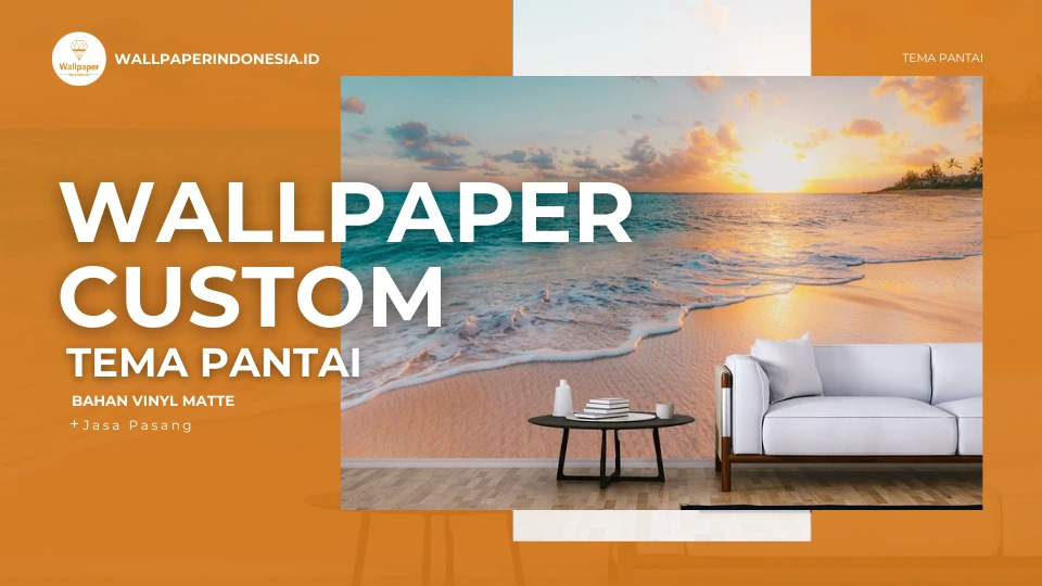 wallpaper custom pantai