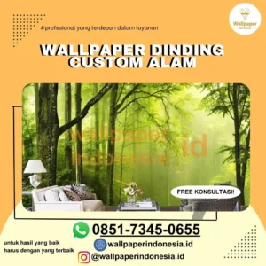 wallpaper dinding custom alam