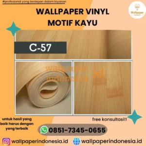 wallpaper vinyl motif kayu