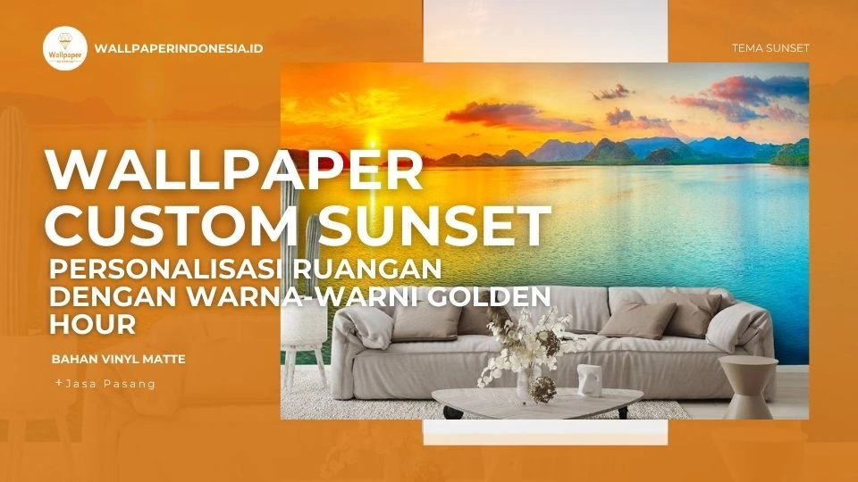 Wallpaper Custom Sunset