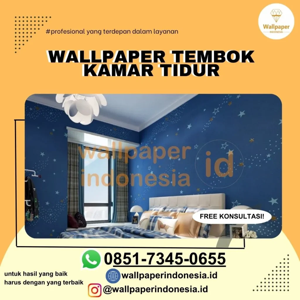 wallpaper tembok kamar tidur