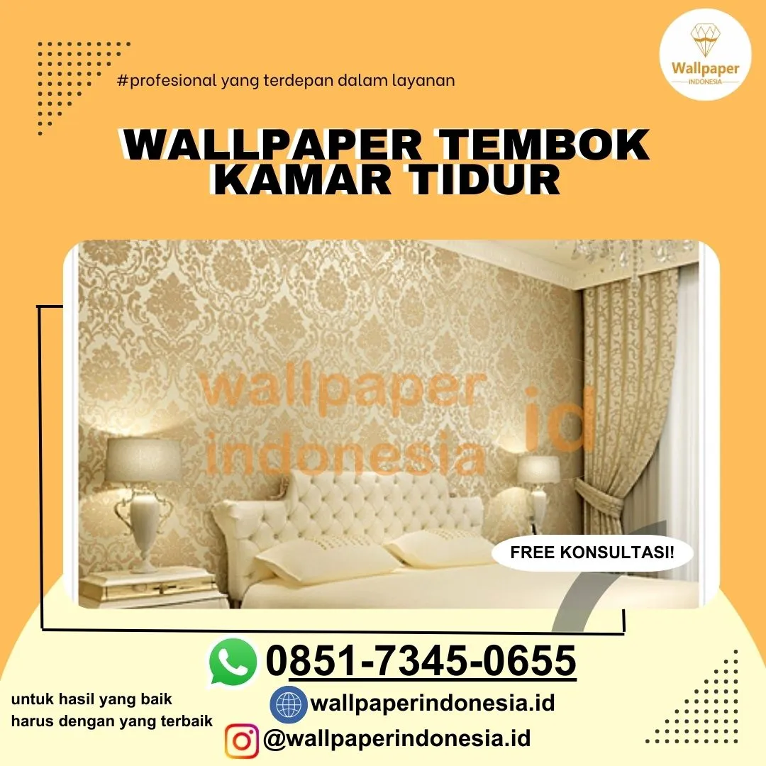 wallpaper tembok kamar tidur