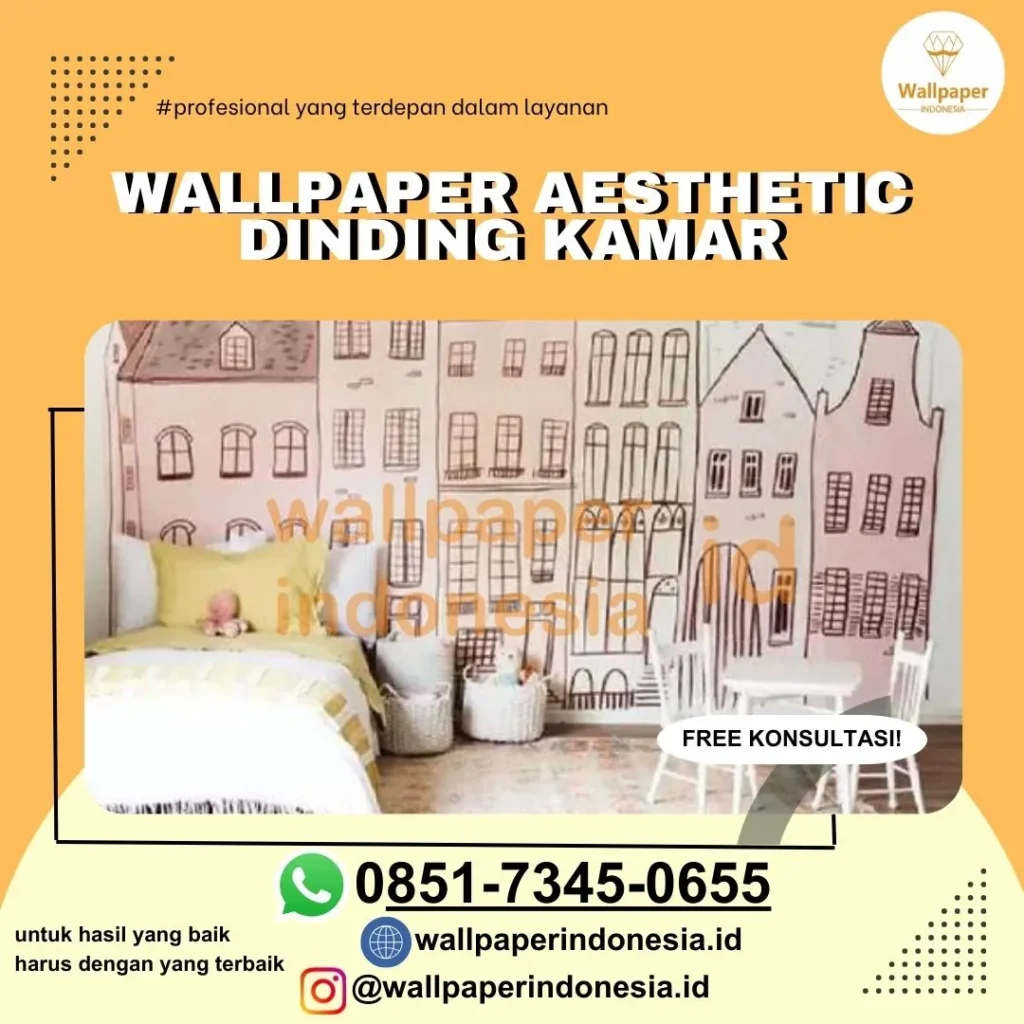 wallpaper aesthetic dinding kamar