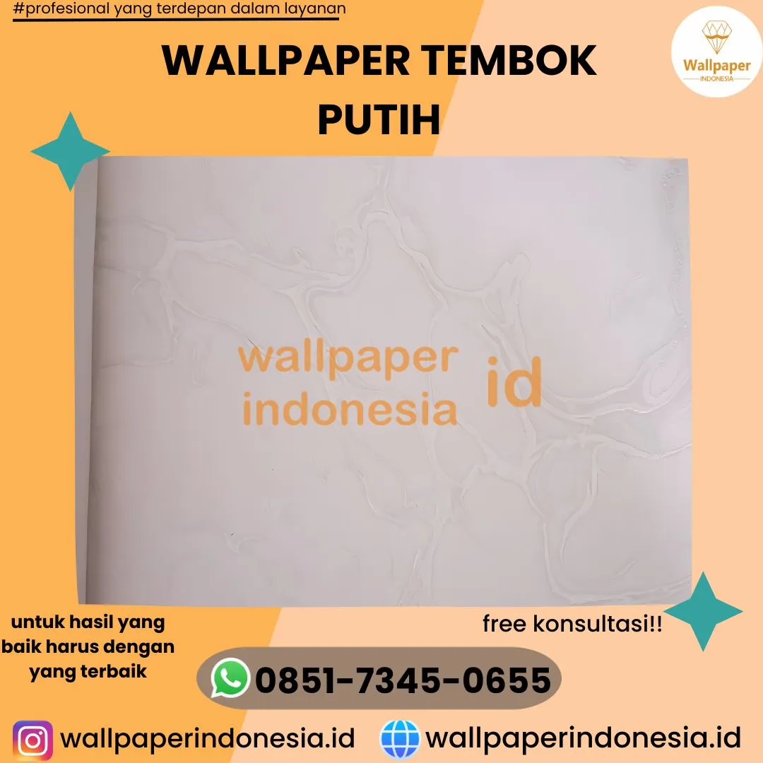 WALLPAPER TEMBOK PUTIH