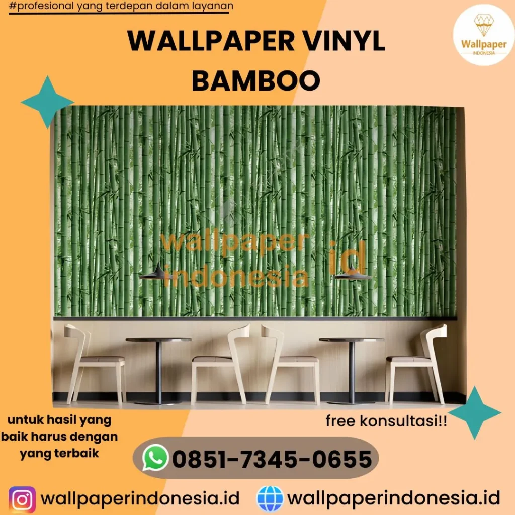 Wallpaper Vinyl Bamboo