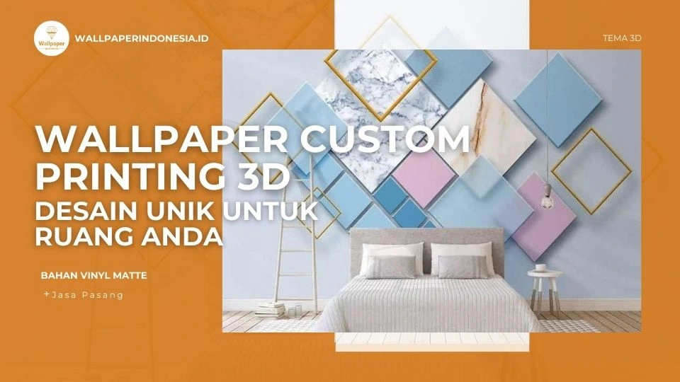 wallpaper custom printing 3d