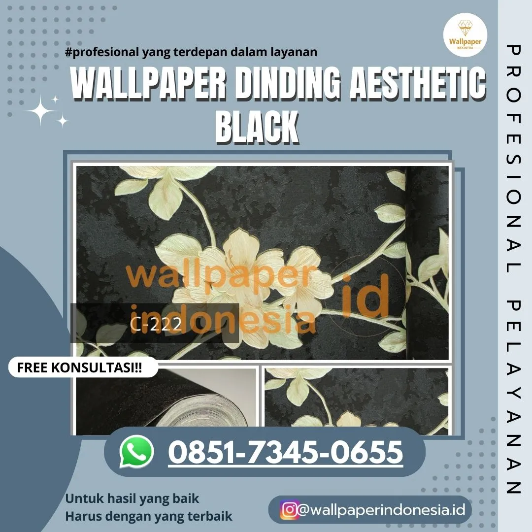 Wallpaper Dinding Aesthetic Black