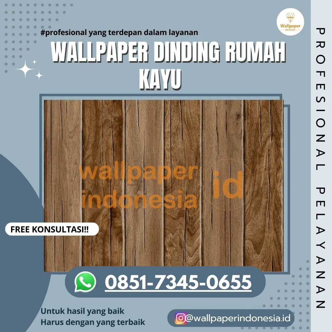 Wallpaper Dinding Rumah Kayu