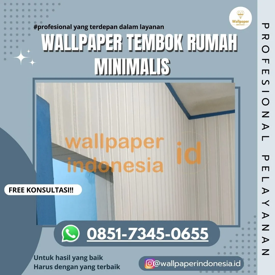 Wallpaper Tembok Rumah Minimalis
