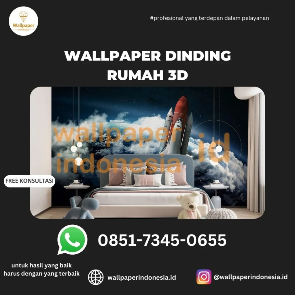 wallpaper dinding rumah 3d