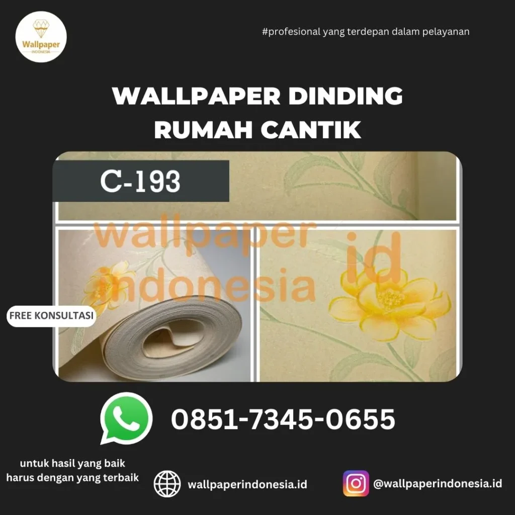 wallpaper dinding rumah cantik