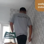 Tukang pasang wallpaper profesional