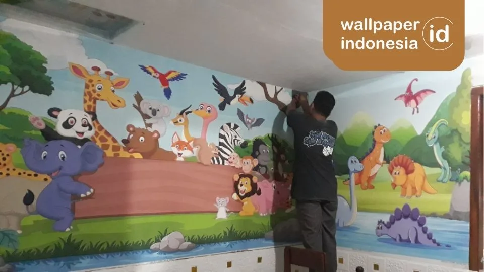 Jasa Pasang Wallpaper Custom