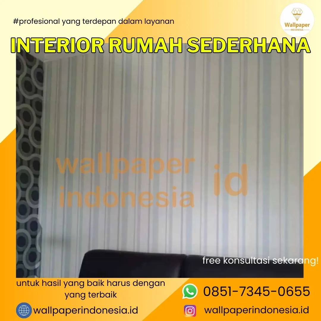 interior rumah sederhana