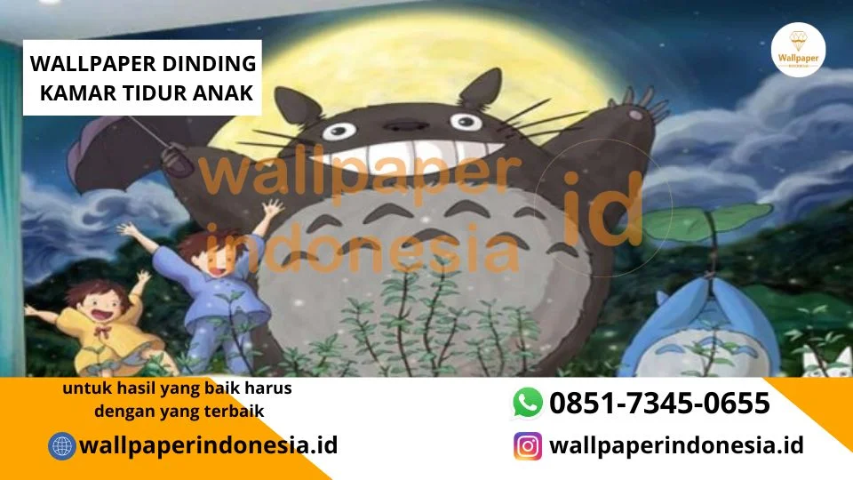 Wallpaper dinding kamar anak