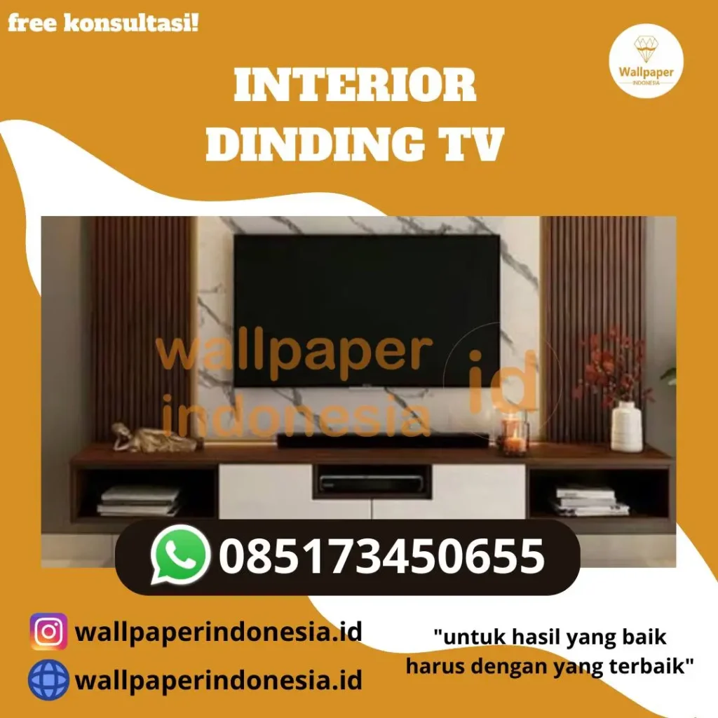 Interior Dinding TV