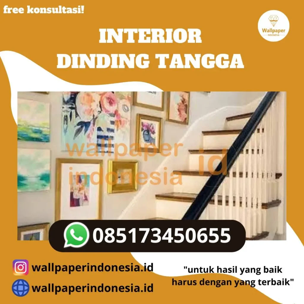 Interior Dinding Tangga