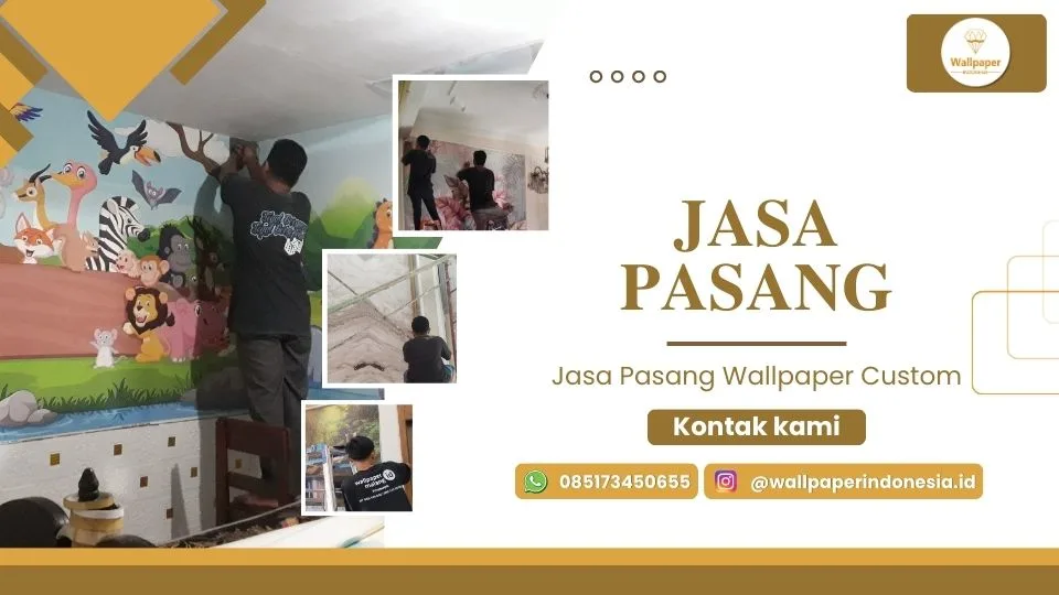 Jasa Pasang Wallpaper Custom