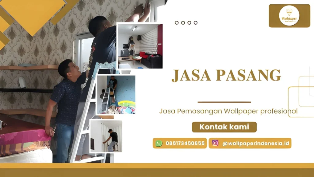 Jasa Pemasangan Wallpaper profesional