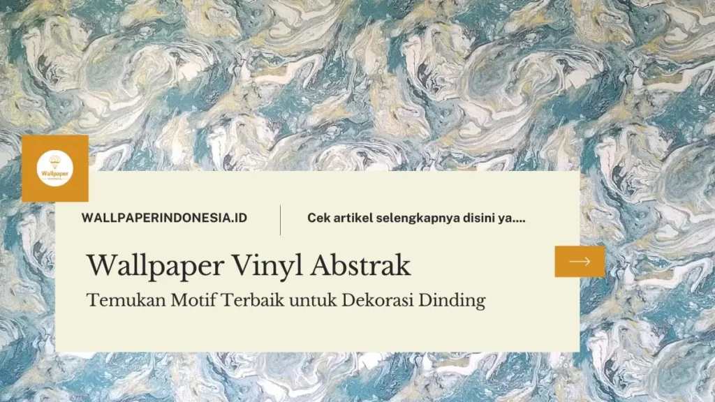 Motif wallpaper vinyl abstrak