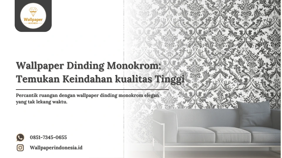 Wallpaper dinding monokrom thumbnail wpi