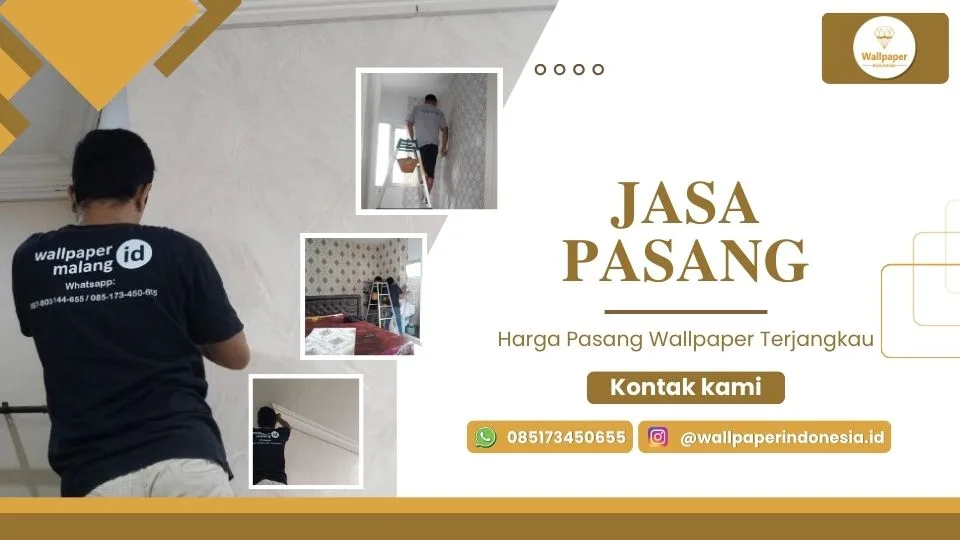 Harga Pasang Wallpaper Terjangkau