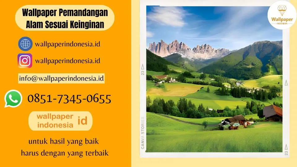 Wallpaper Pemandangan Alam Sesuai Keinginan