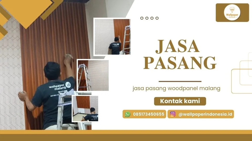 jasa pasang woodpanel malang