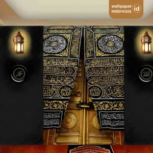 Tukang Wallpaper Custom Kaabah