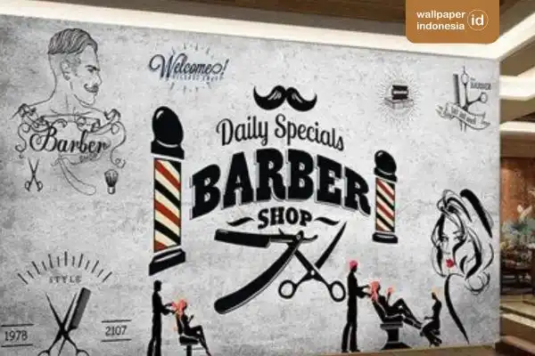Wallpaper Custom Brand Usaha