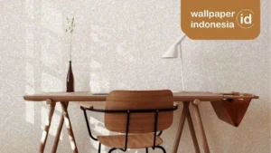 Wallpaper dinding motif polos