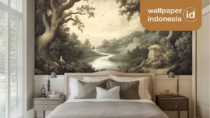 WALLPAPER DINDING KAMAR MODERN