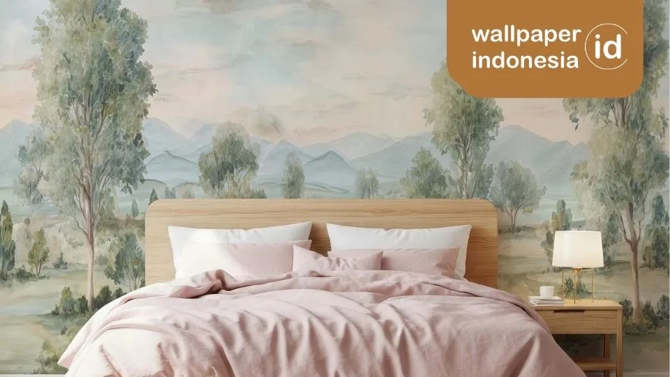 WALLPAPER DINDING KAMAR MODERN