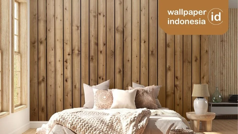 wallpaper motif kayu 3d