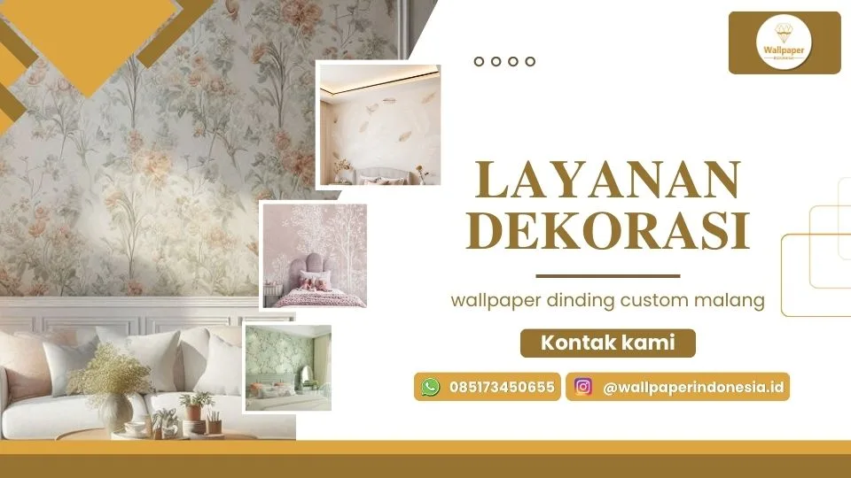 Wallpaper Dinding Custom Malang