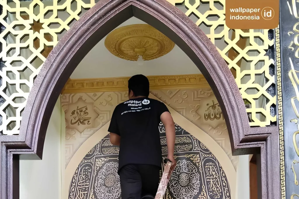 Jasa Pasang Wallpaper Masjid