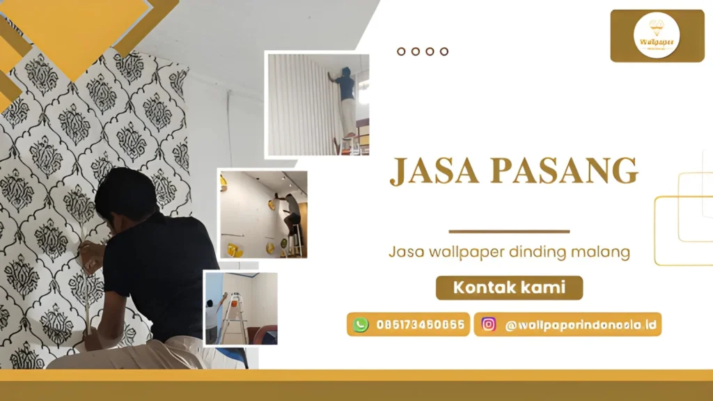 Jasa Pasang Wallpaper Dinding Terbaik di Malang Untuk Hiasi Ruangan Anda