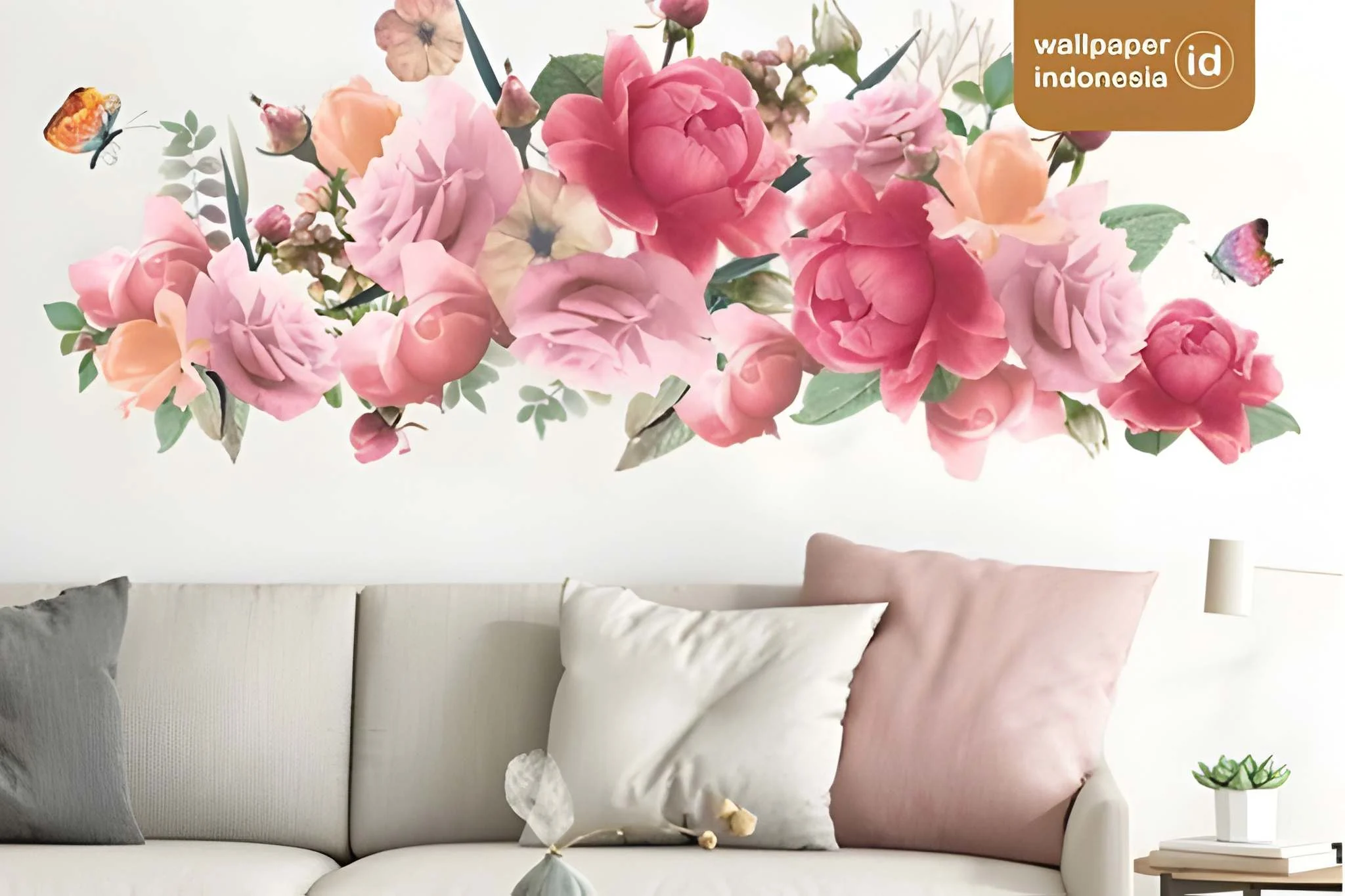 Wallpaper Custom Tema Bunga