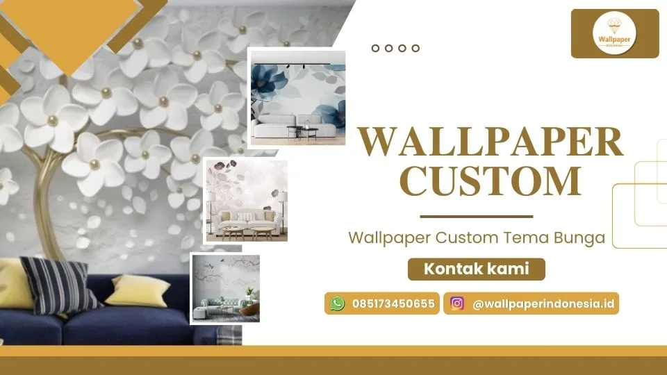 Wallpaper Custom Tema Bunga