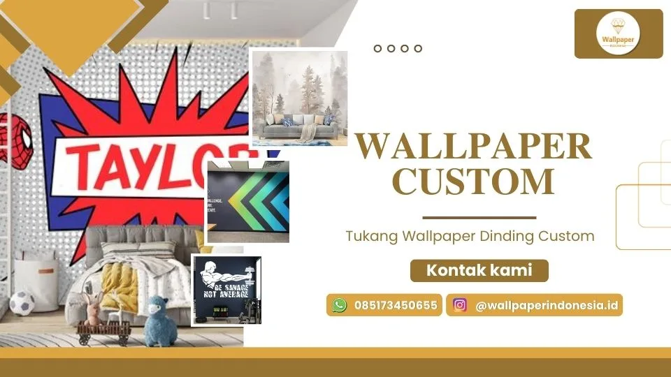 Tukang Wallpaper Dinding Custom
