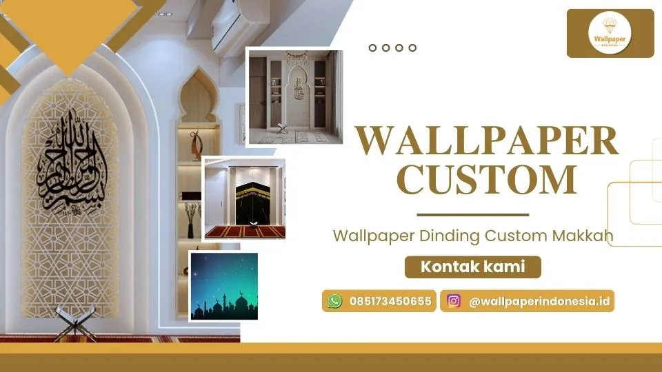 Wallpaper Dinding Custom Makkah