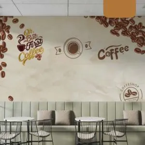 Wallpaper Custom Brand Usaha