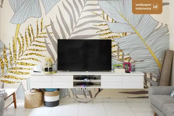Wallpaper Dinding Custom Batik