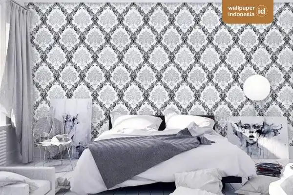 Wallpaper Dinding Custom Batik