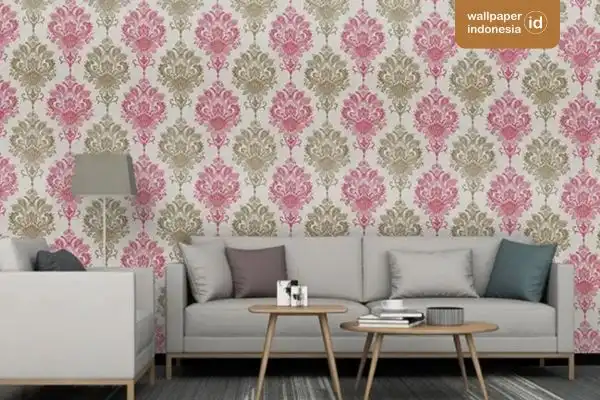 Wallpaper Dinding Custom Batik