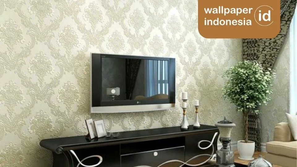 Wallpaper Dinding Vinyl Roll