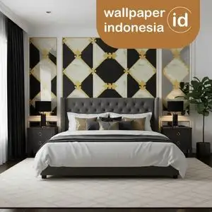 Perbandingan wallpaper dan cat dinding