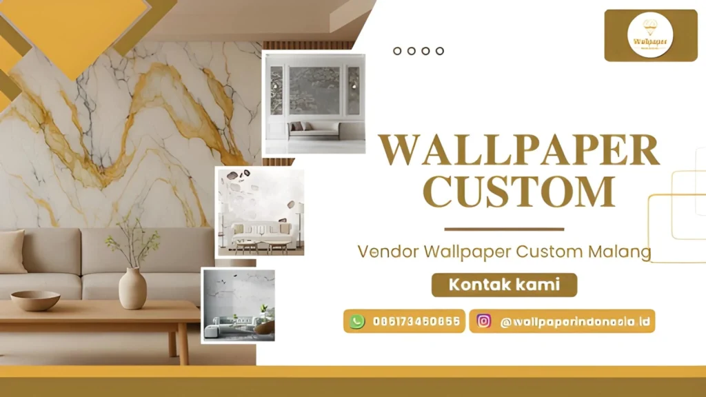 Vendor Wallpaper Custom Malang