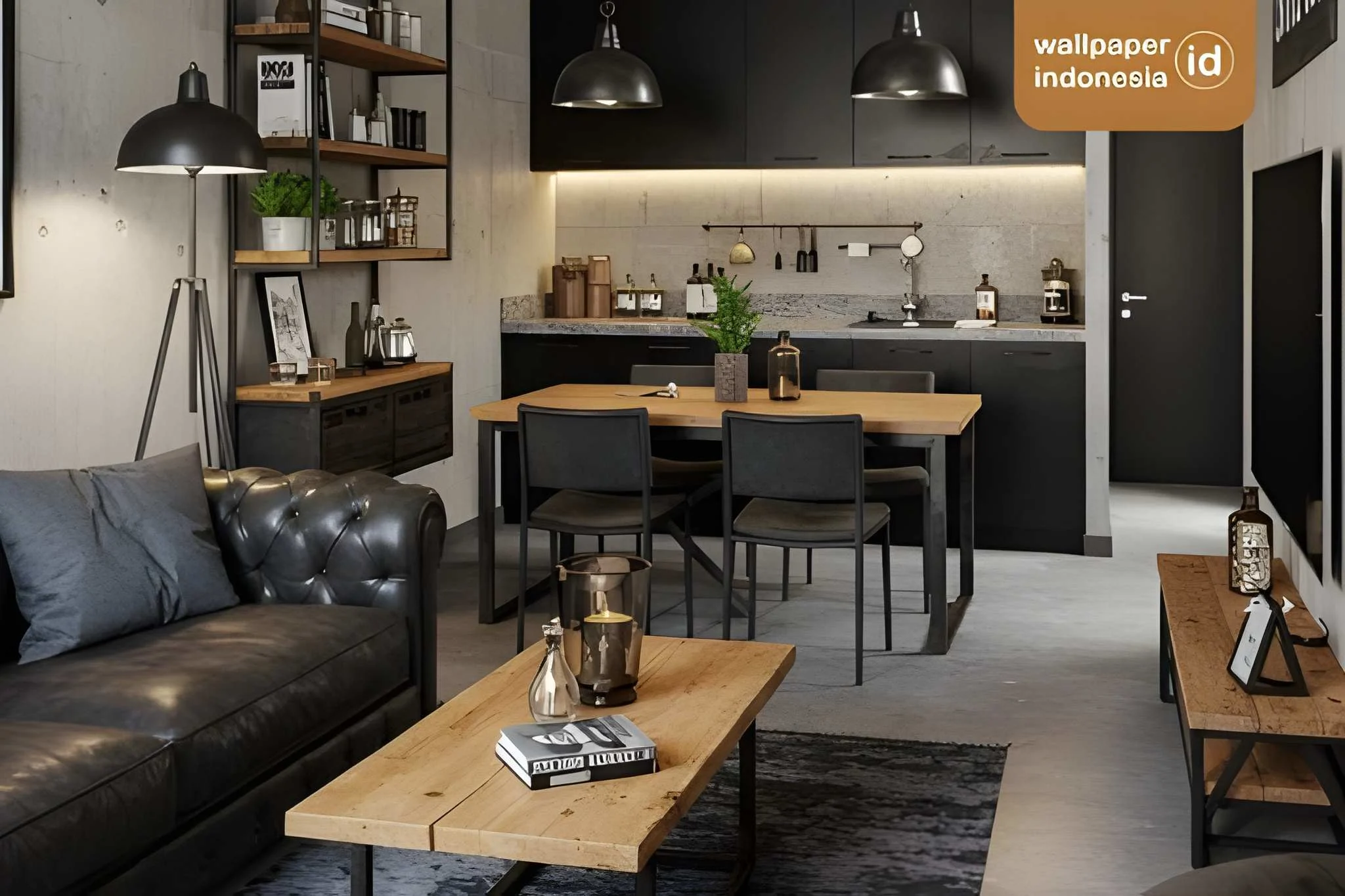Tips Dekorasi Rumah Industrial